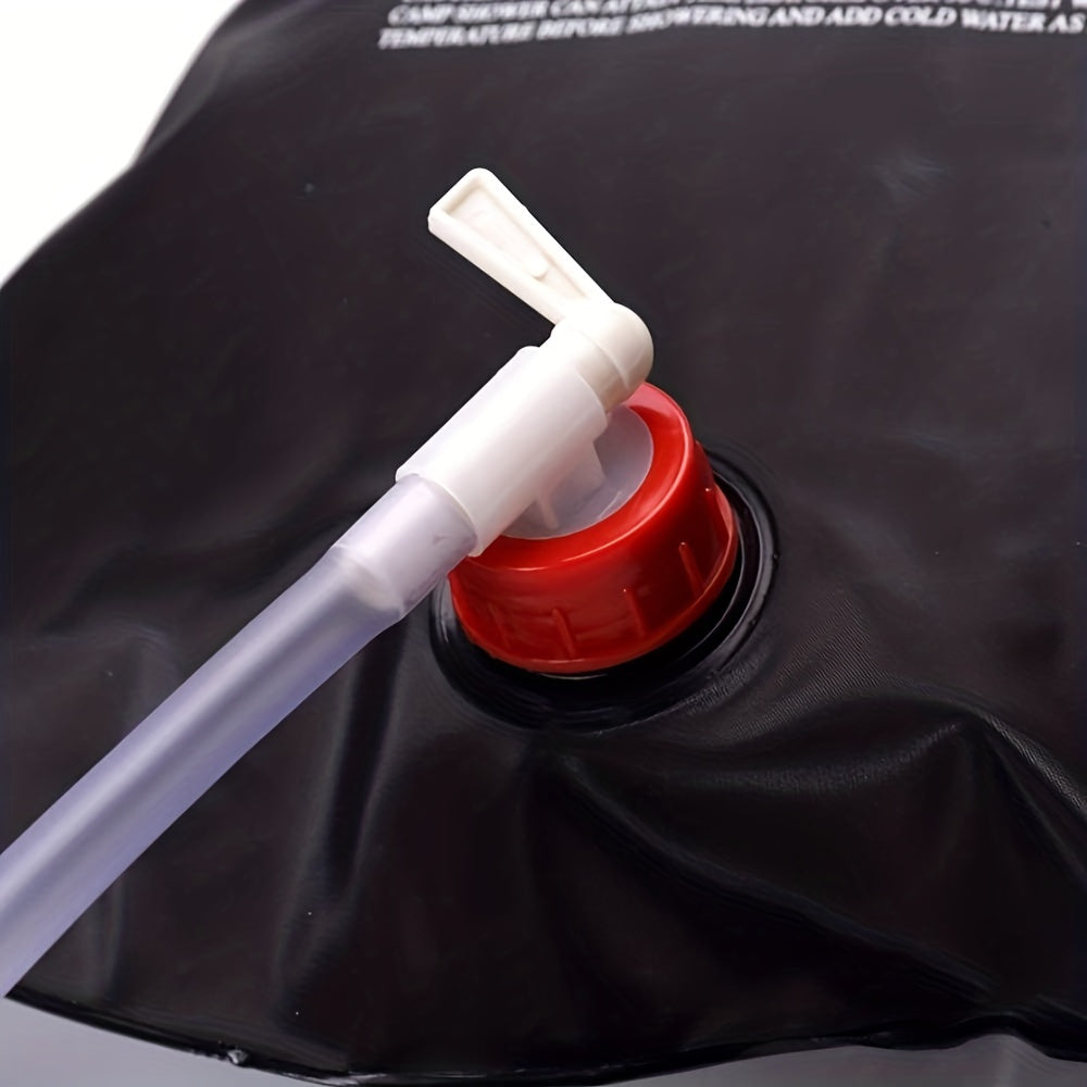 Doccia da Campeggio Portatile – Capacità di 20L con Tubo Rimovibile e Testa di Doccia per Avventure all'Aperto