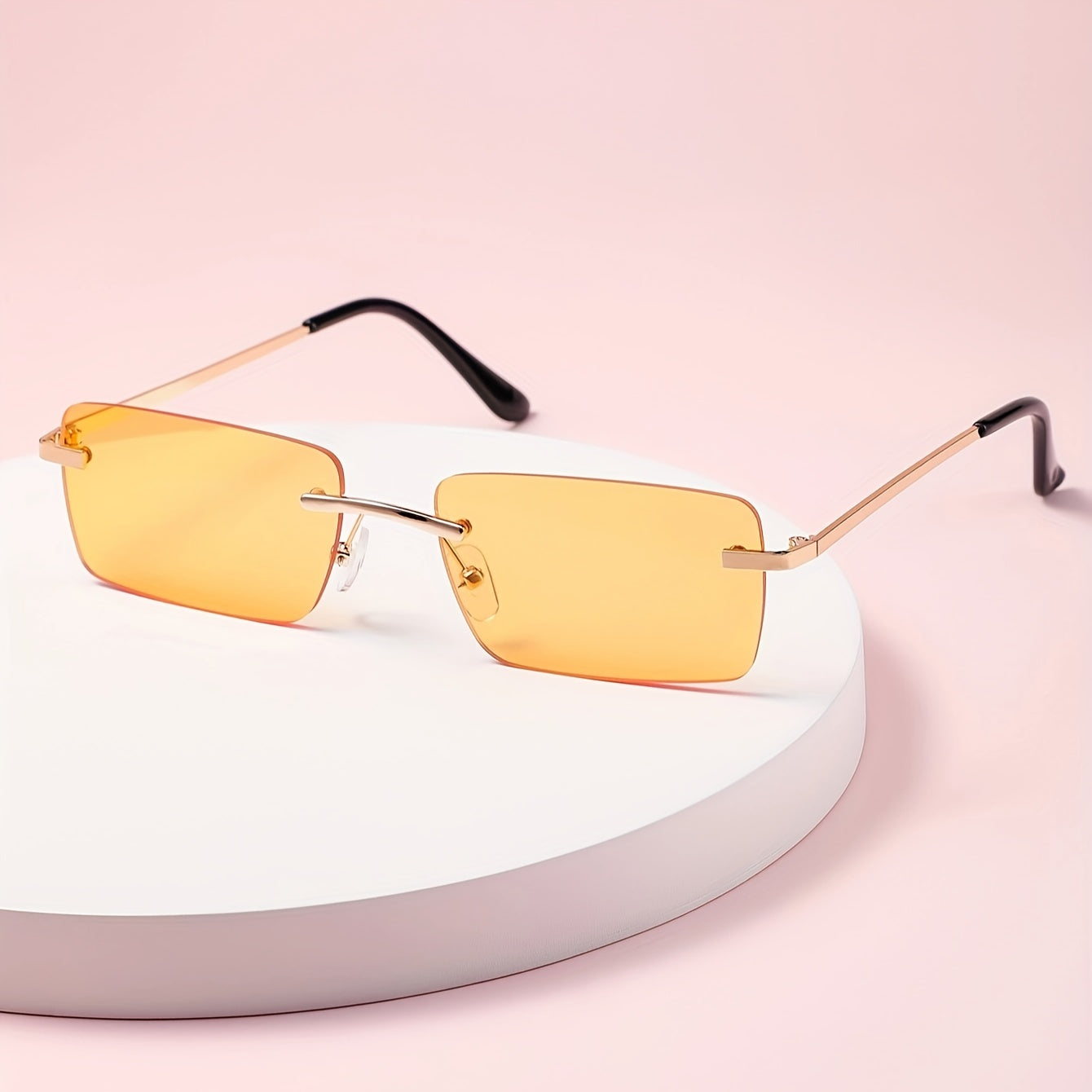 Occhiali da Sole Senza Montatura – Eleganti e Confortevoli per Uomini