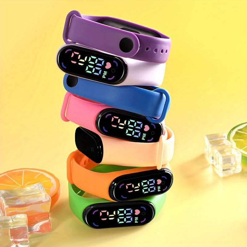 Orologio da Bambino Luminoso - Display LED Colorato e Design Sportivo