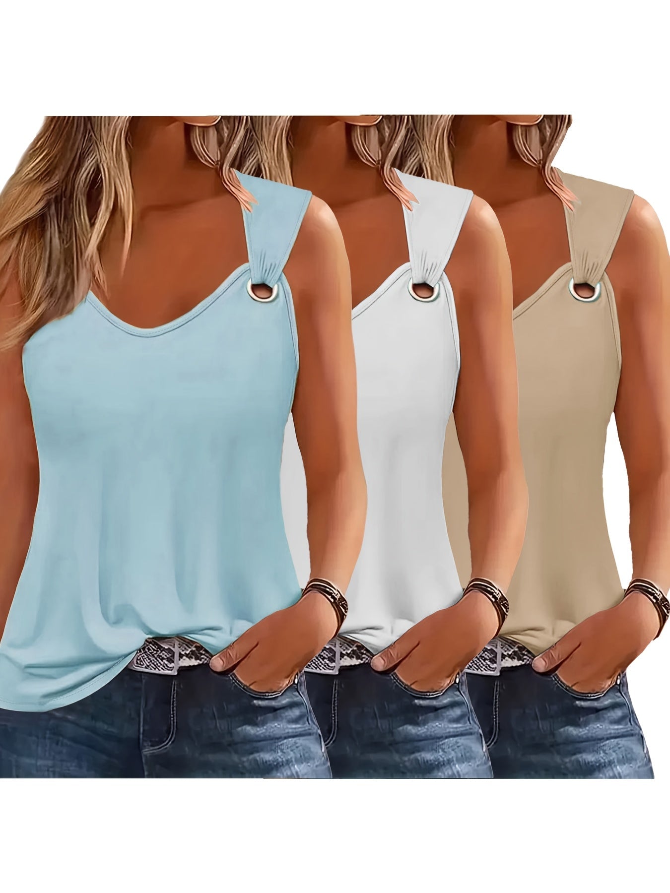 Top da donna 3-Pack – Estivo e Comodo