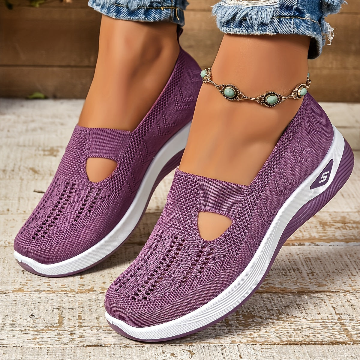 Sense - Sneakers Slip-on Casual Traspiranti