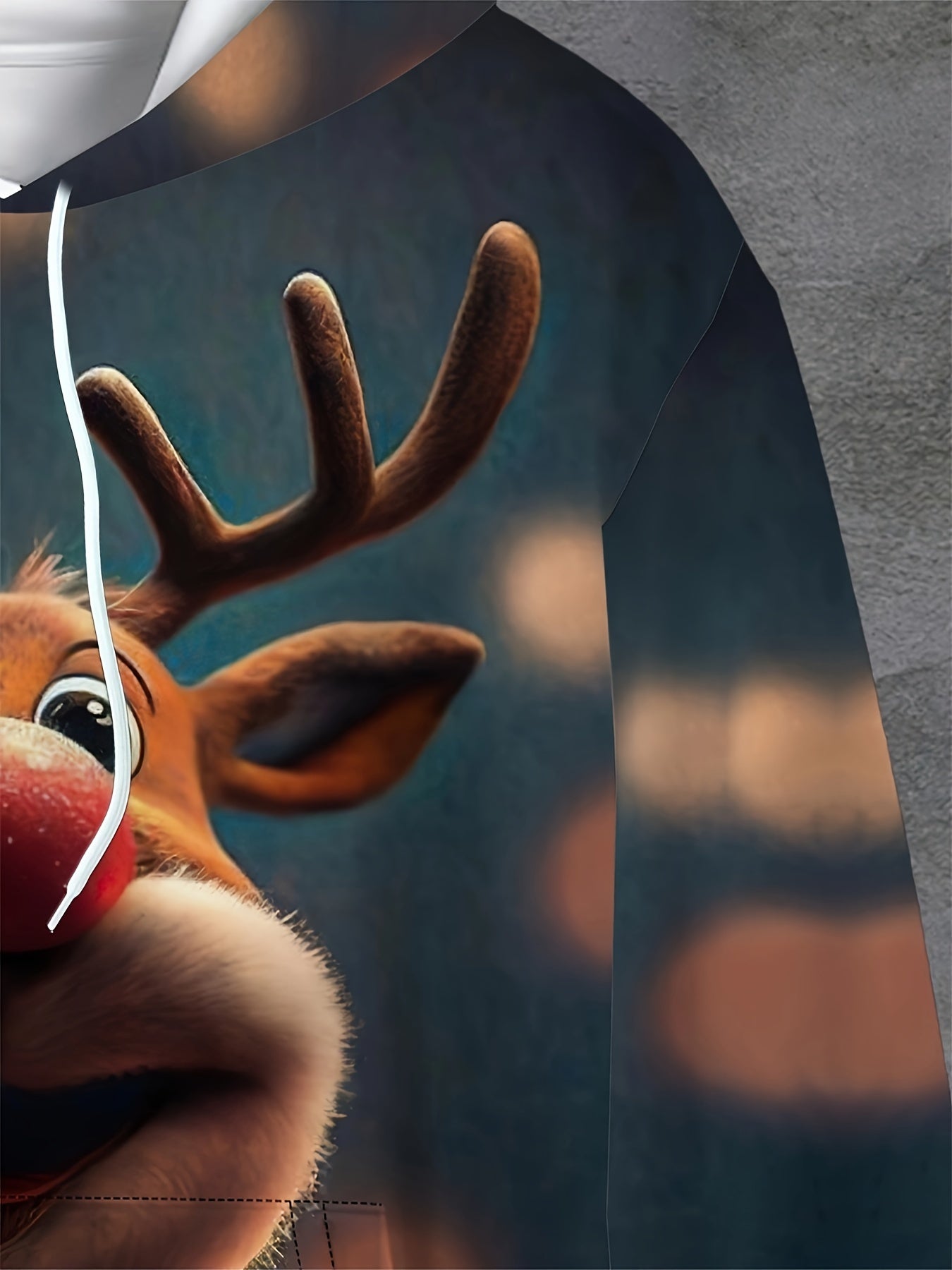 Felpa Festiva di Rudolph – Confortevole e Allegra