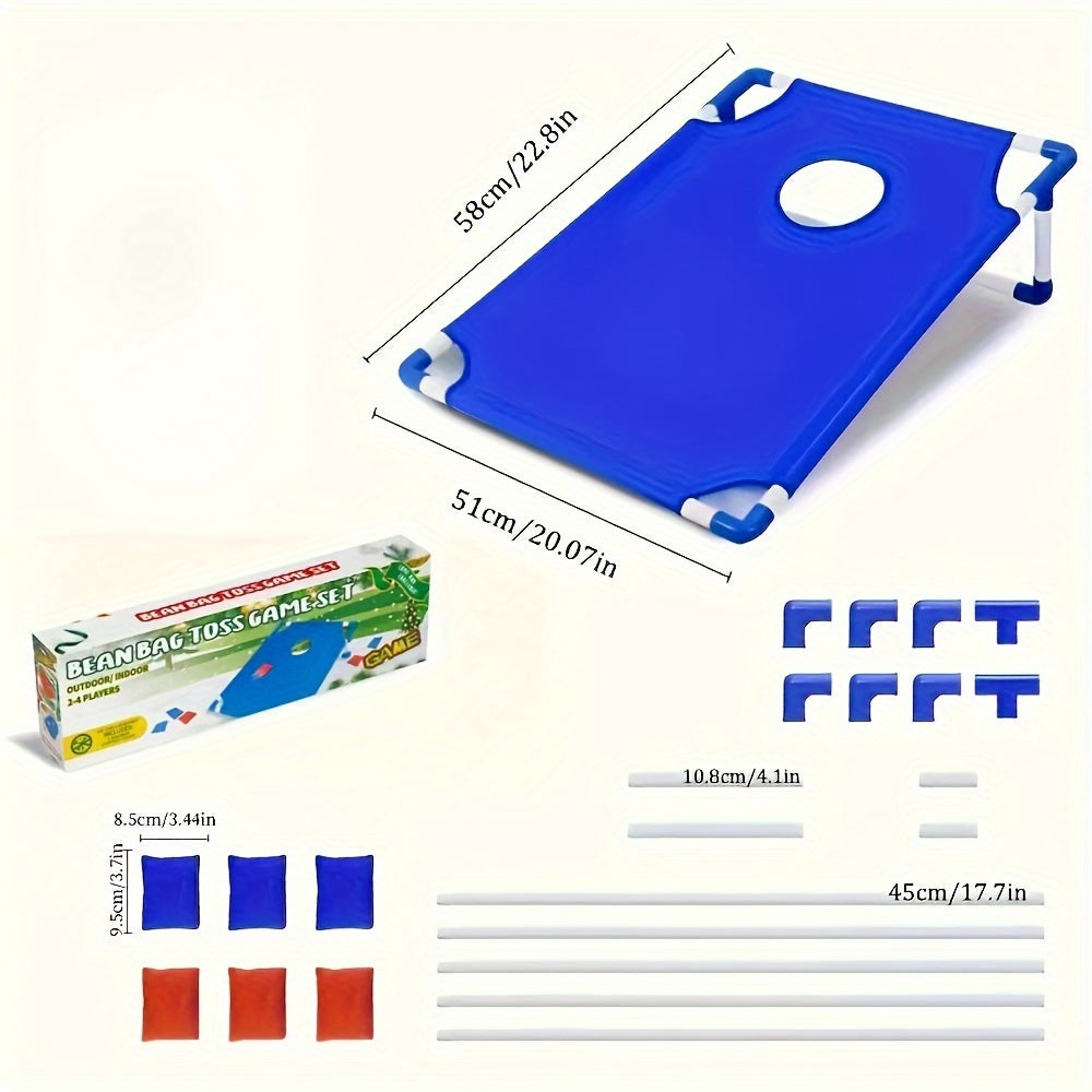 Set di Gioco Cornhole Portatile – Perfetto per il Divertimento in Famiglia all'Aperto