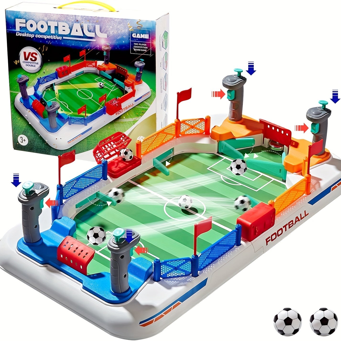 Gioco del Calcio da Tavolo per Due Giocatori - Per Divertimento Infinito