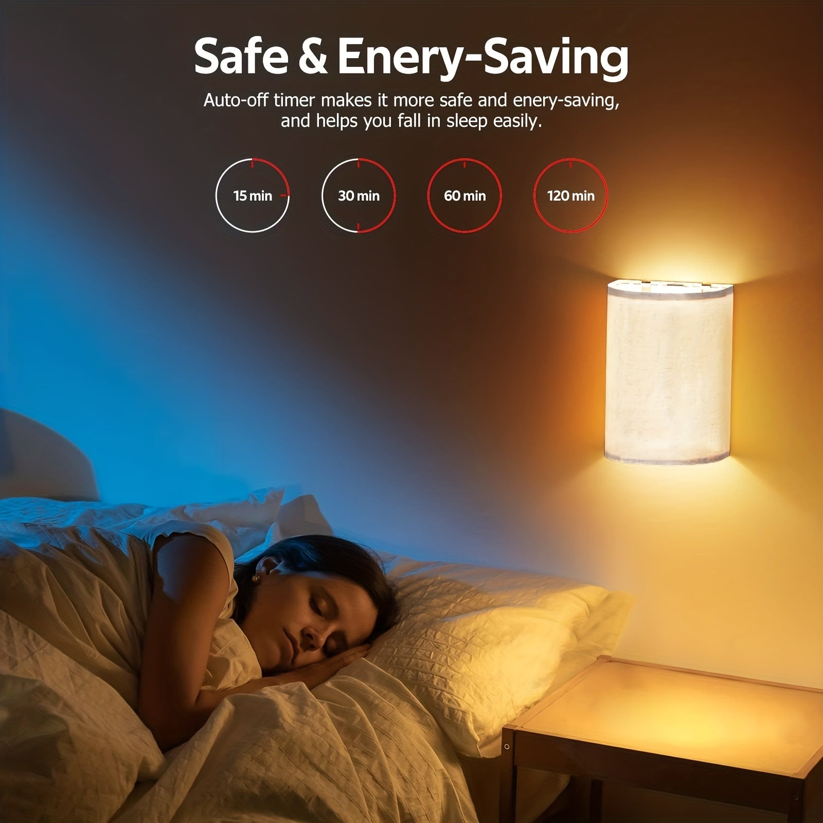 Set di Lampade da Parete Magnetiche - Illuminazione Atmosferica in Ogni Ambiente