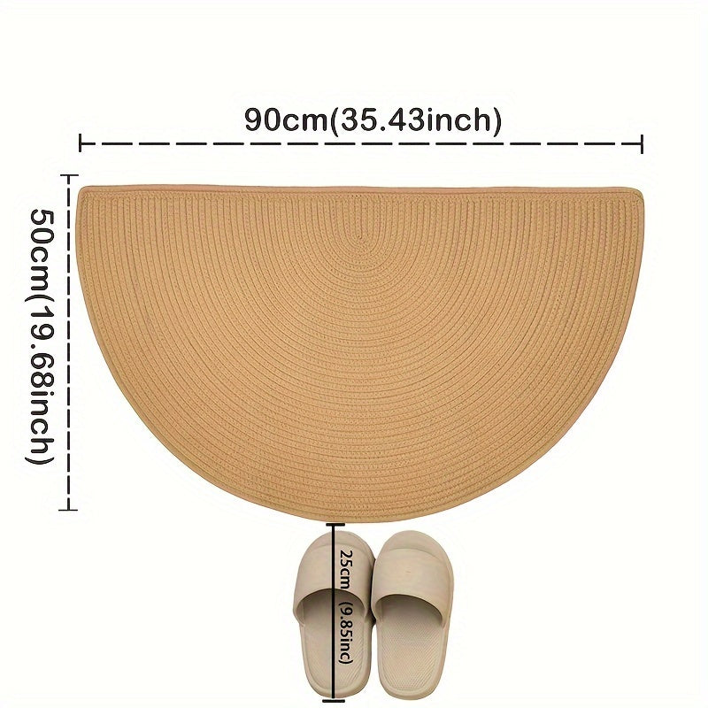 Tappetino da Bagno Bohemien Tessuto a Mano – Perfetto per il tuo Bagno o Ingresso