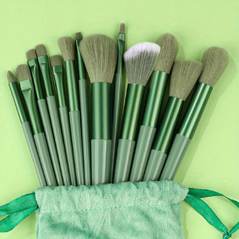 Set di Pennelli Make-up Fluffé - Un Regalo Perfetto per la Festa della Mamma