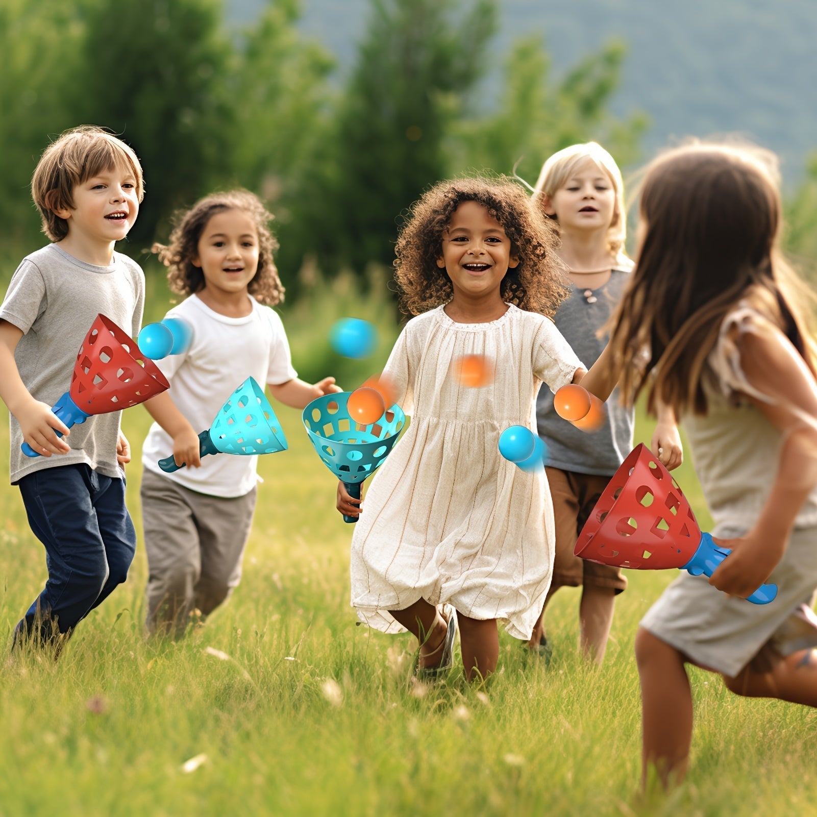 Gioco di Palla Pop and Catch - Divertente e Attiva Attività All'aperto per Bambini