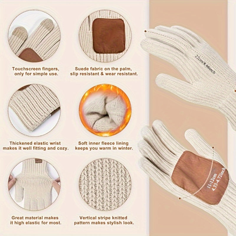 Lieke 3-in-1 Set Invernale – Berretto, Sciarpa e Guanti Caldi