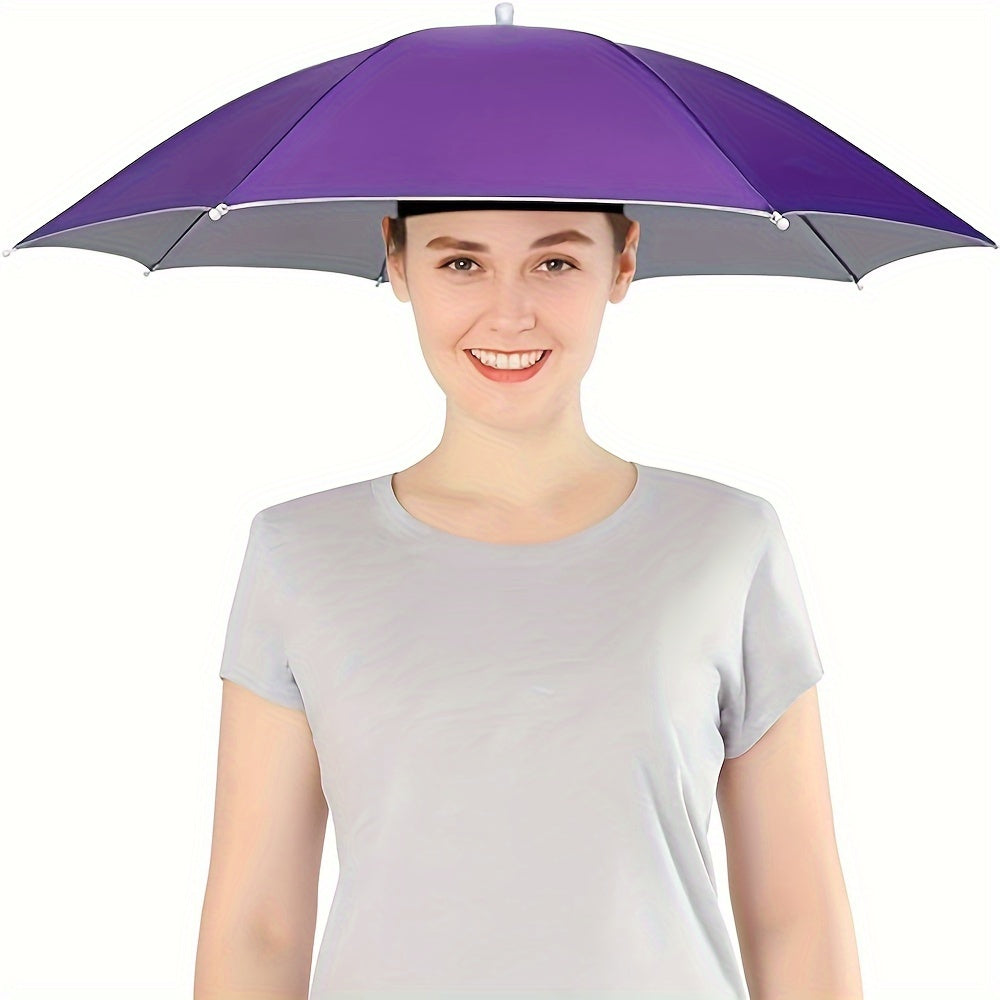 SunShade Cappello Ombrello – Leggero, protettivo dai raggi UV e a mani libere
