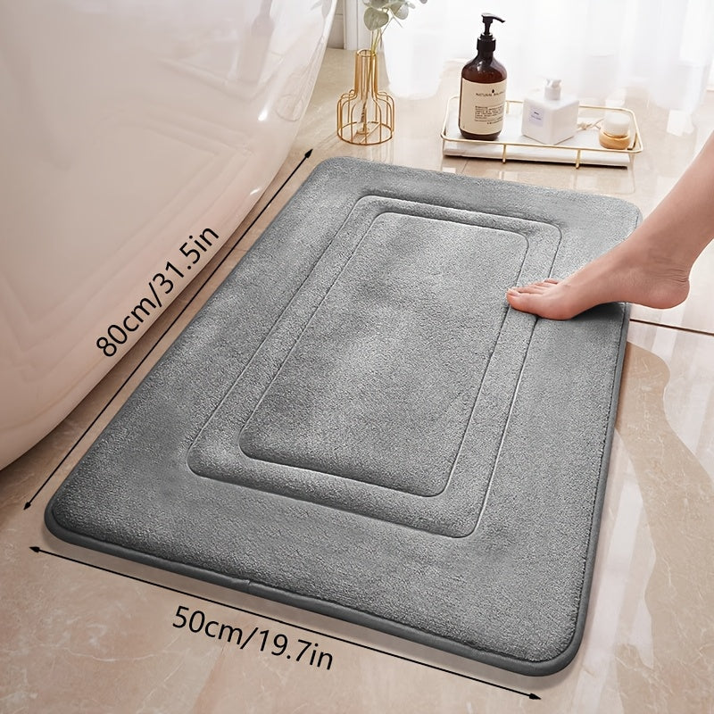 Tappetino da Bagno in Memory Foam – Morbido, Assorbente e Asciugatura Rapida