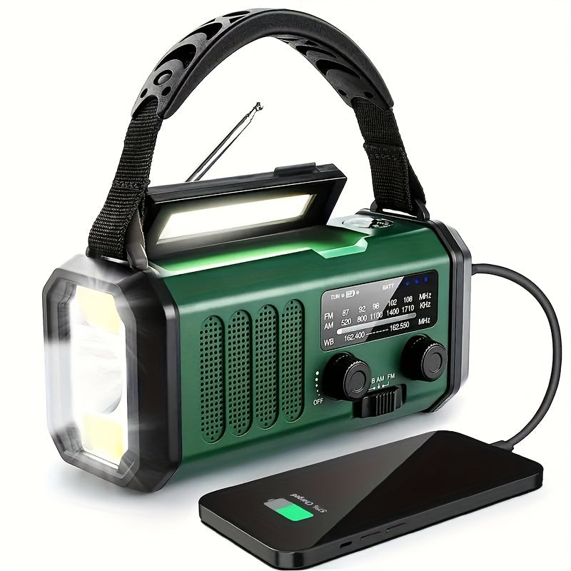 Radiatore EcoPower - Radio di emergenza tutto-in-uno con torcia e caricatore
