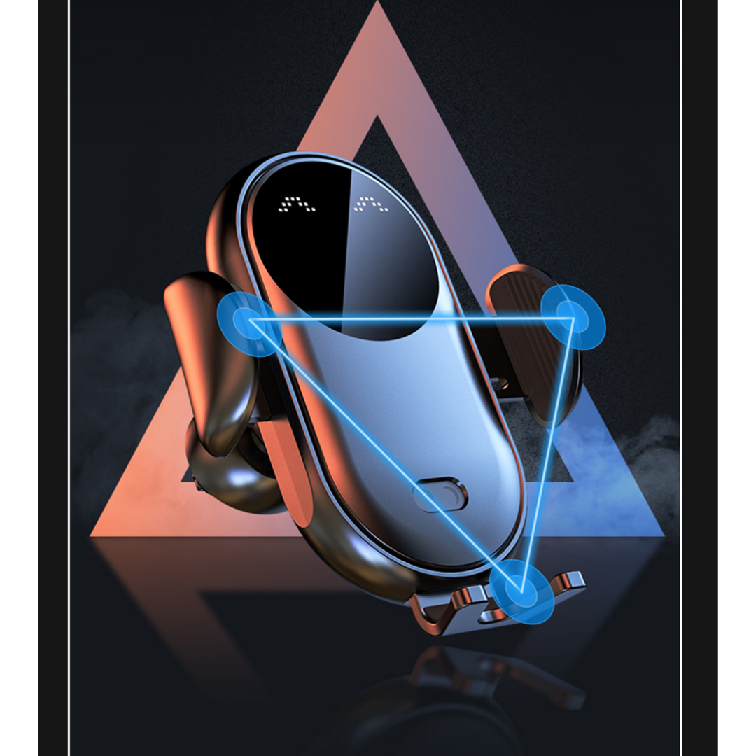 GripCharge Pro - Supporto per Telefono con Chiusura Automatica