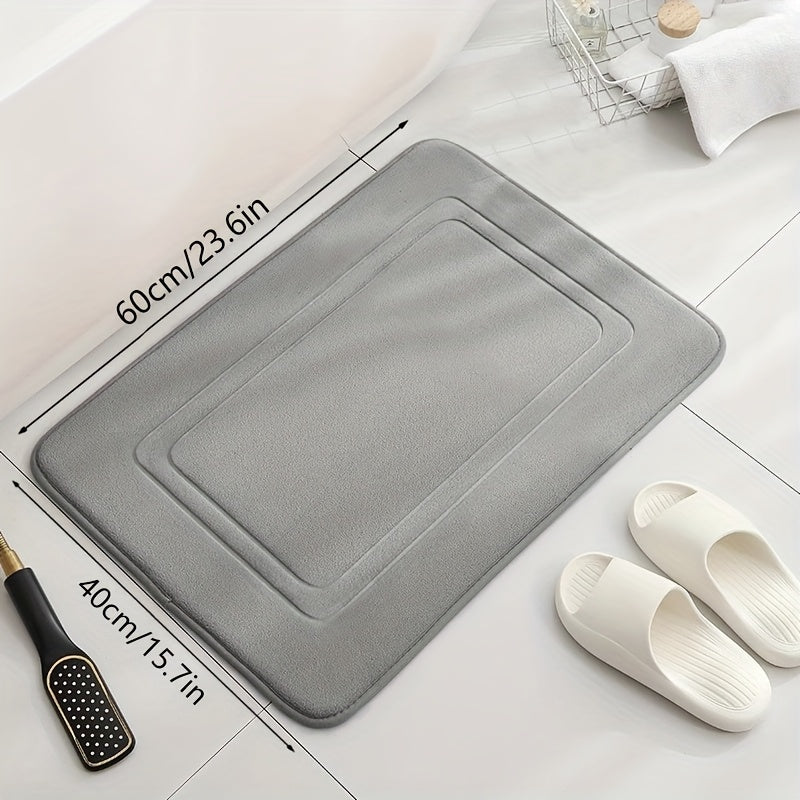 Tappetino da Bagno in Memory Foam – Morbido, Assorbente e Asciugatura Rapida
