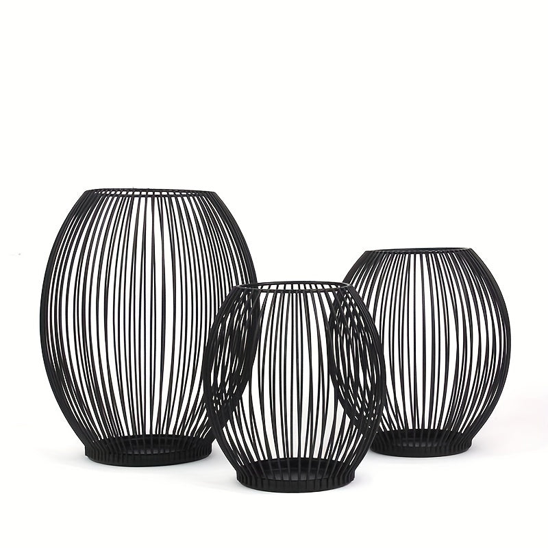 Set di Portacandele LunaGlow – Illuminazione Elegante e Atmosferica