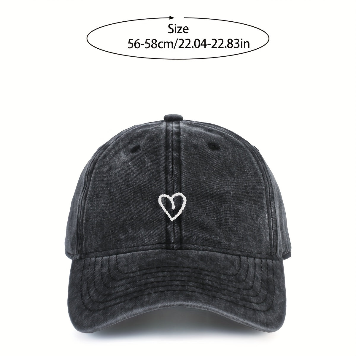 HeartBeat Vintage cappello – Casual e Regolabile