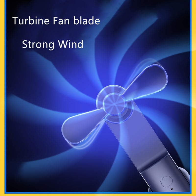 Ventilatore Portatile con Powerbank - Silenzioso ed Efficiente per Viaggiare