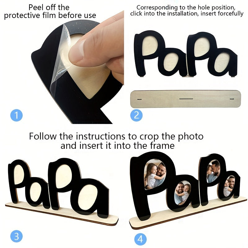 Regalo per la Festa del Papà – Cornice fotografica per preziosi ricordi