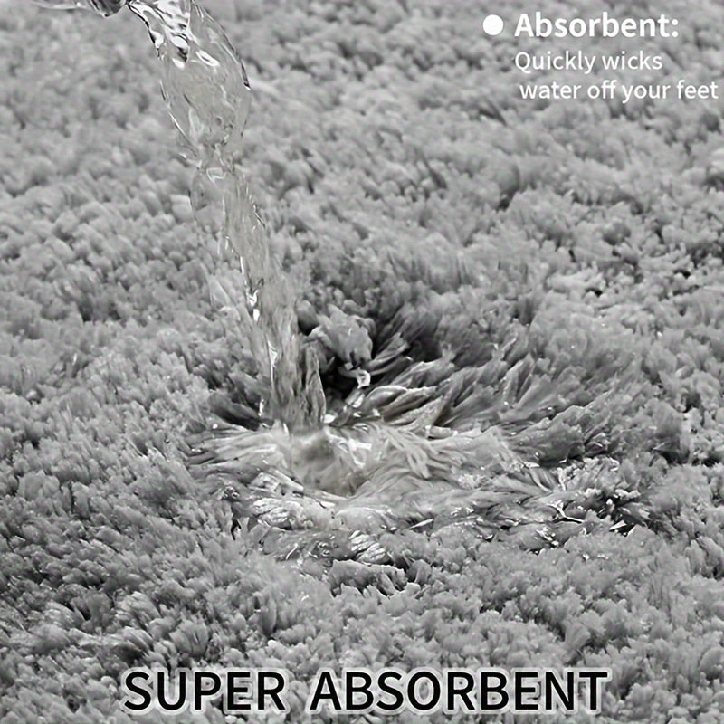 Tappetino da Bagno Premium Super Morbido - Assorbente, Antiscivolo e Confortevole per il Bagno