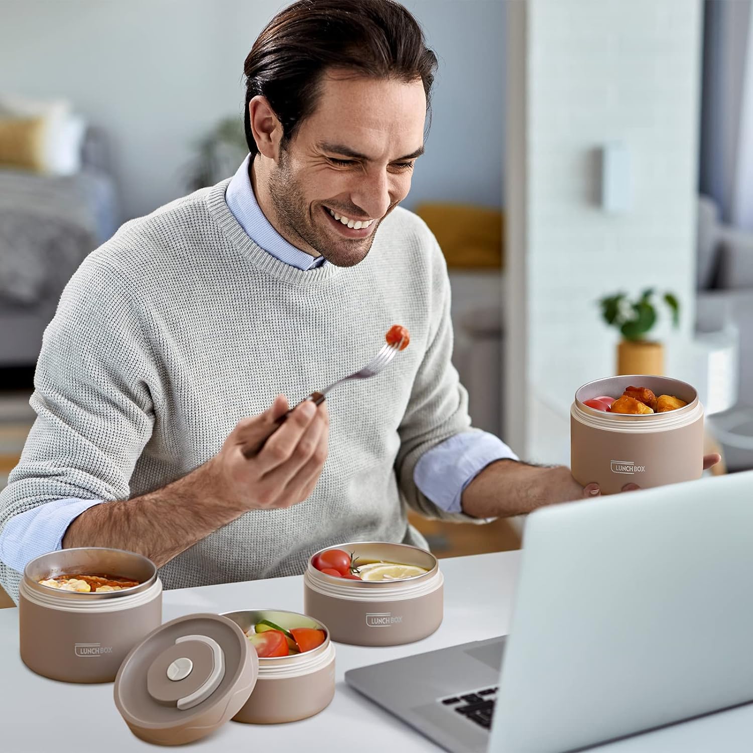 FreshBite Lunchbox – Compatta e Senza Perdite per il Viaggio