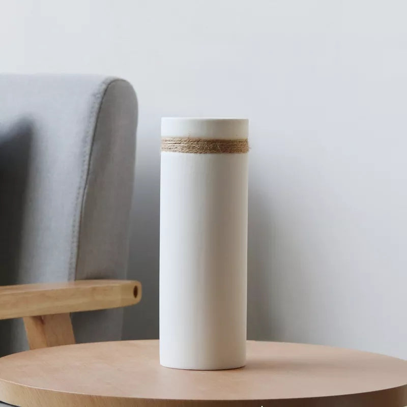 Vaso in Juta Naturale - Decorazione Elegante per la Casa