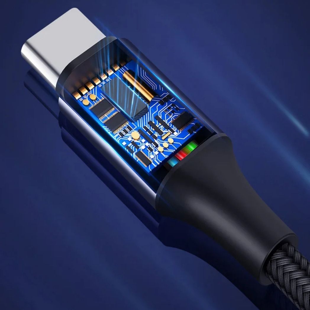 Cavo di Ricarica Rapida USB-C a USB-C – 100W Potente e Durevole