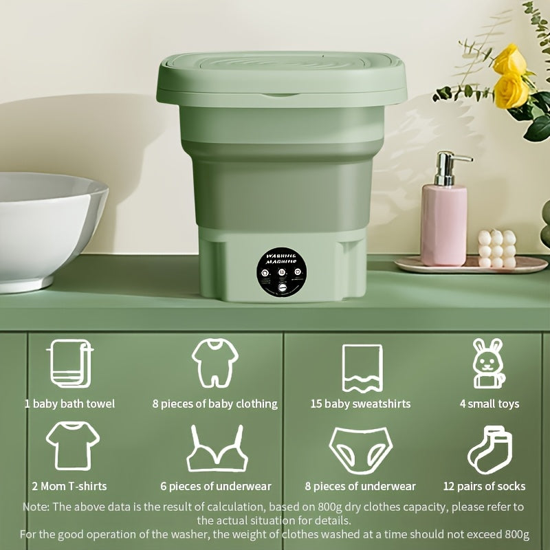 FlexiWash Lavatrice Pieghevole – Pratica e Salvaspazio