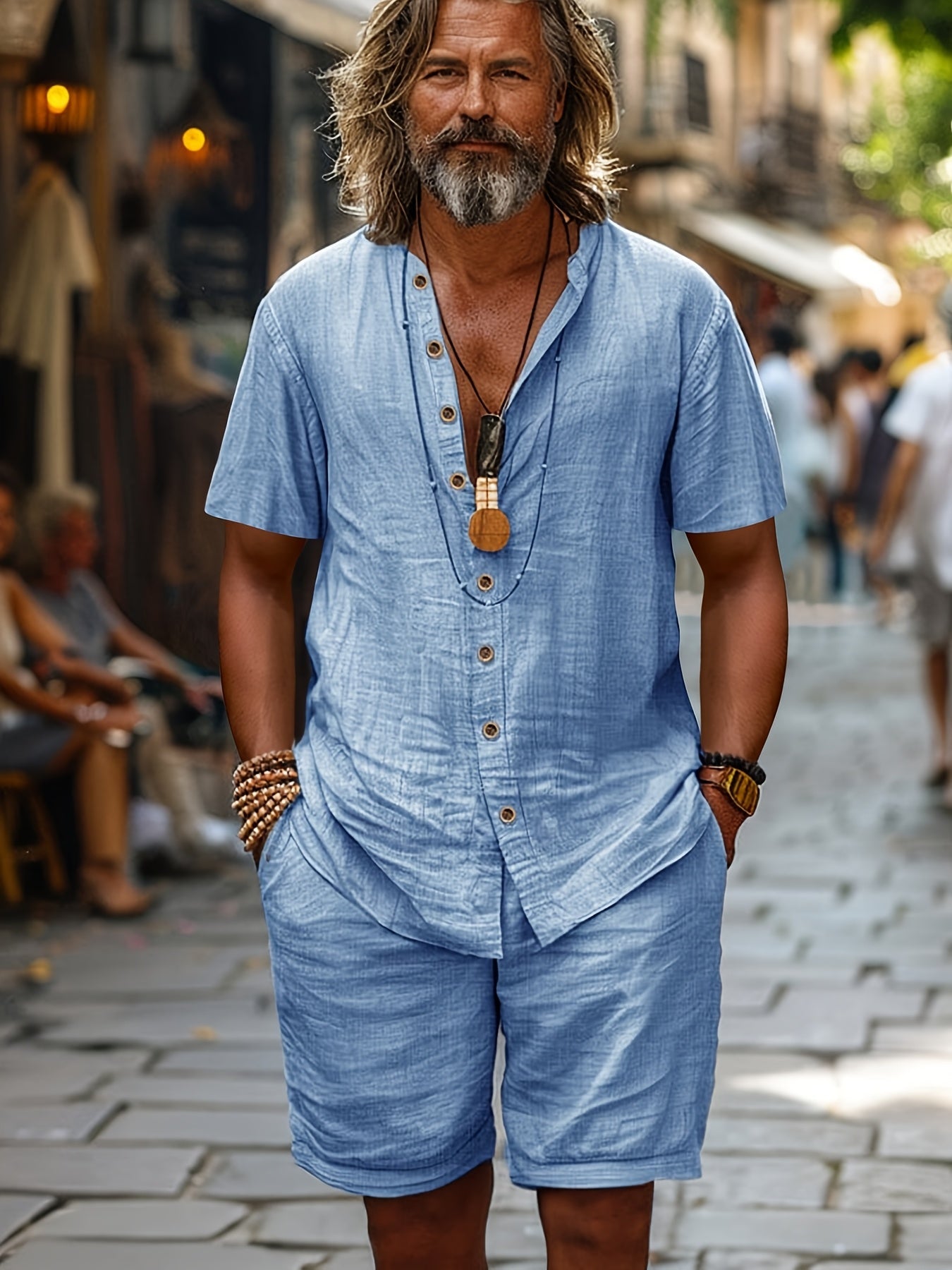 Set in Lino Breeze – Comfort Estivo ed Eleganza Casual