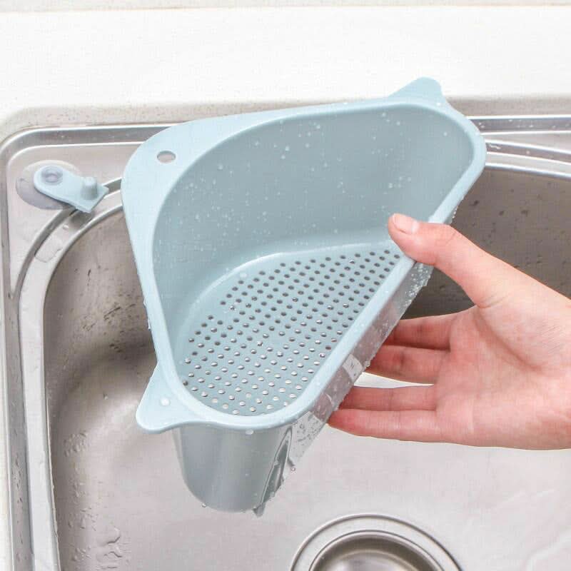 SinkMate Organizzatore Angolare – Griglia di Sgocciolamento Salvaspazio per una Cucina Ordinata
