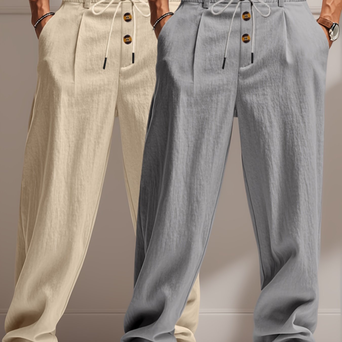 Set di Pantaloni Relaxed Luxe - Comfort e Stile Senza Compromessi