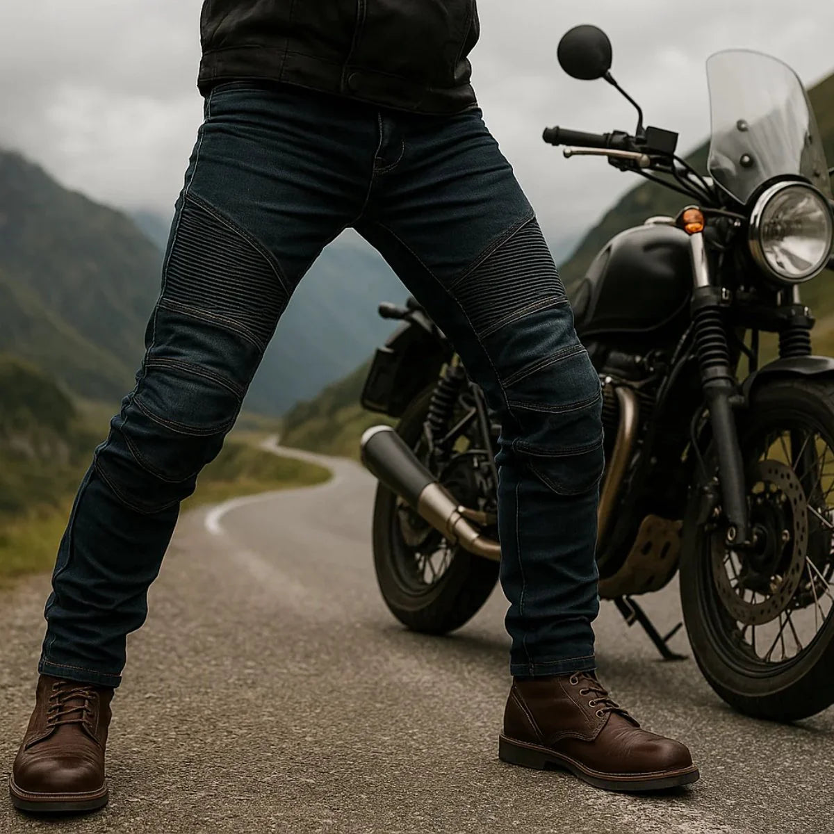IronGuard Pantaloni Moto – Denim Confortevole e Sicuro