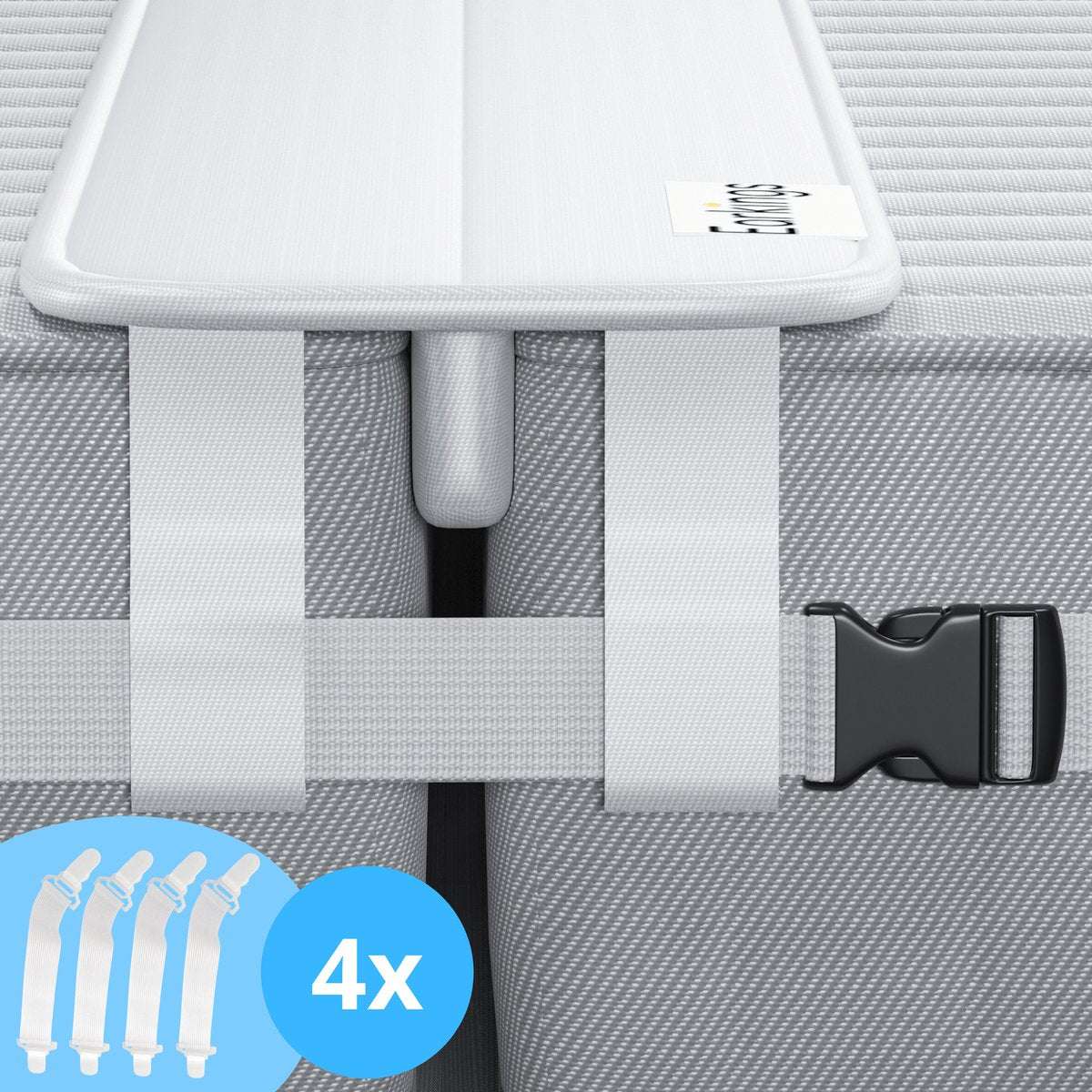 StaySecure Cuneo per Materasso – Mantieni il Tuo Materasso in Posizione Senza Scivolare