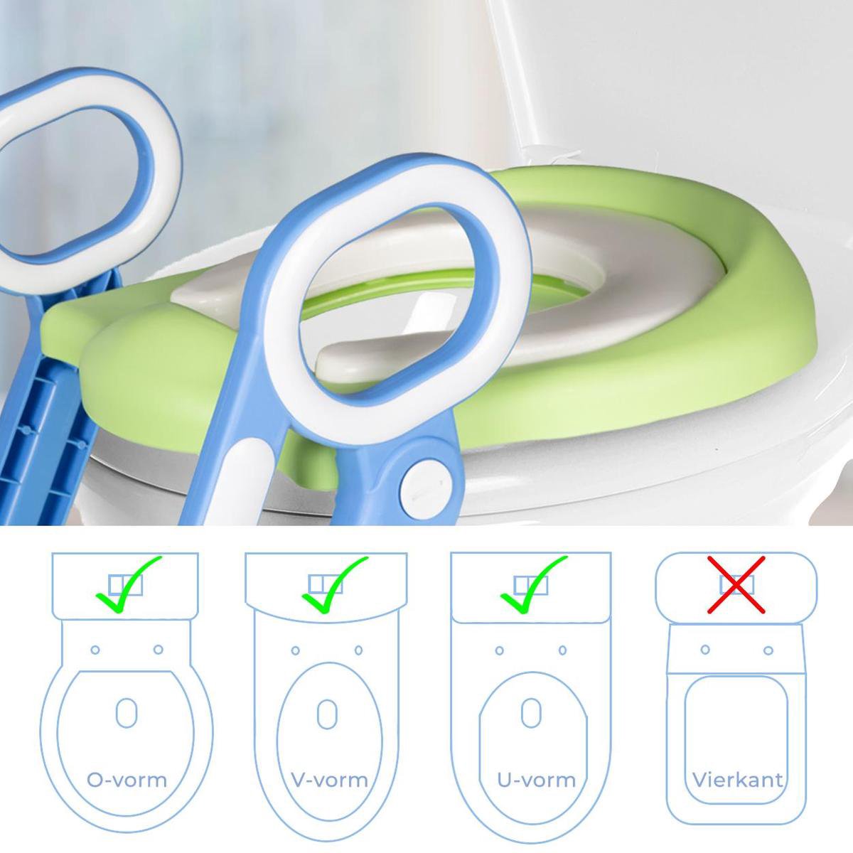 PottyPro - Allenatore per Toilette per Bambini con Gradino