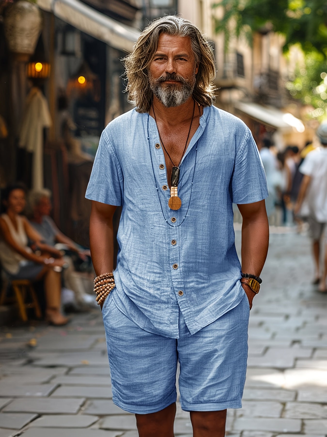 Set in Lino Breeze – Comfort Estivo ed Eleganza Casual