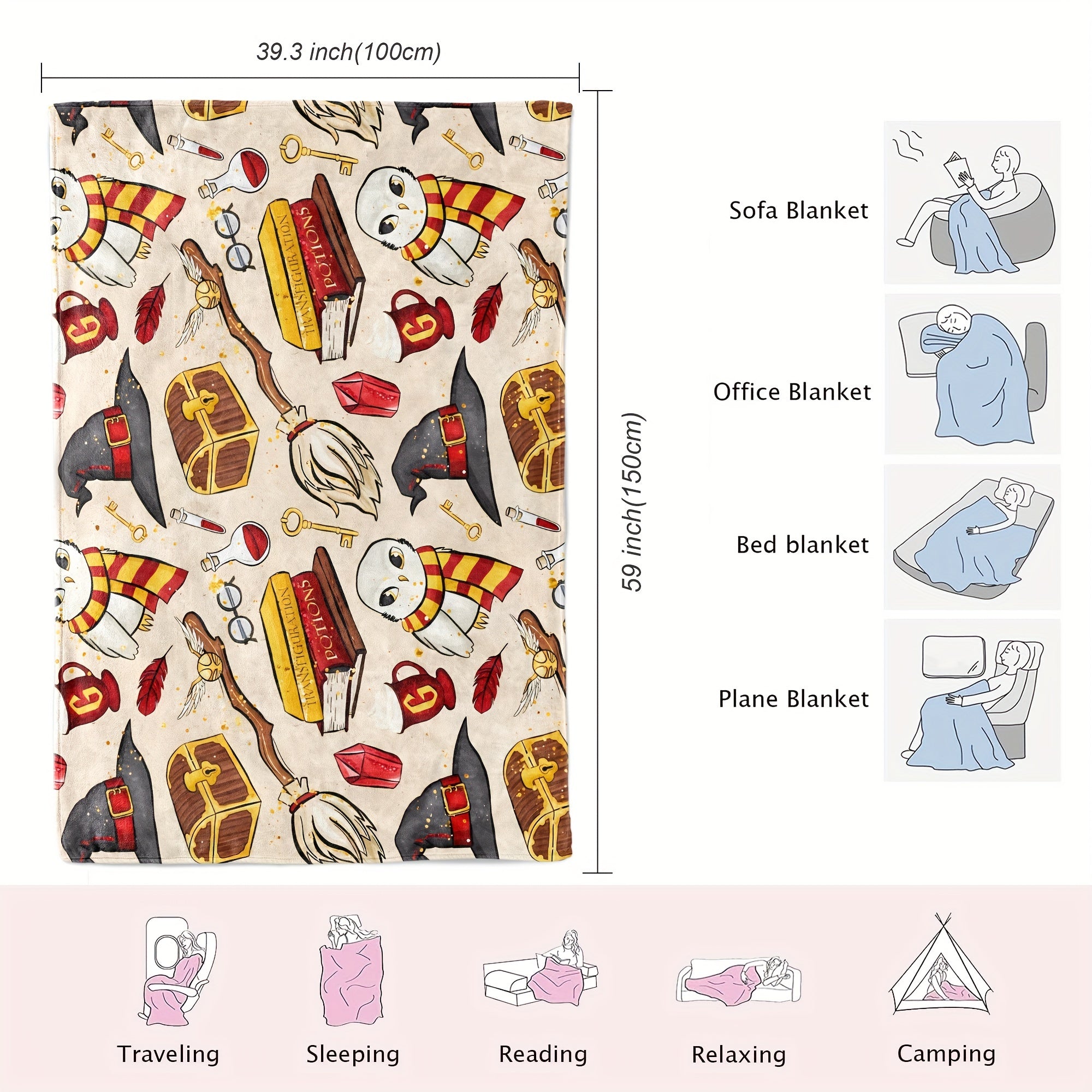 Coperte Magiche di Harry Potter – Per un'atmosfera incantevole nella tua casa