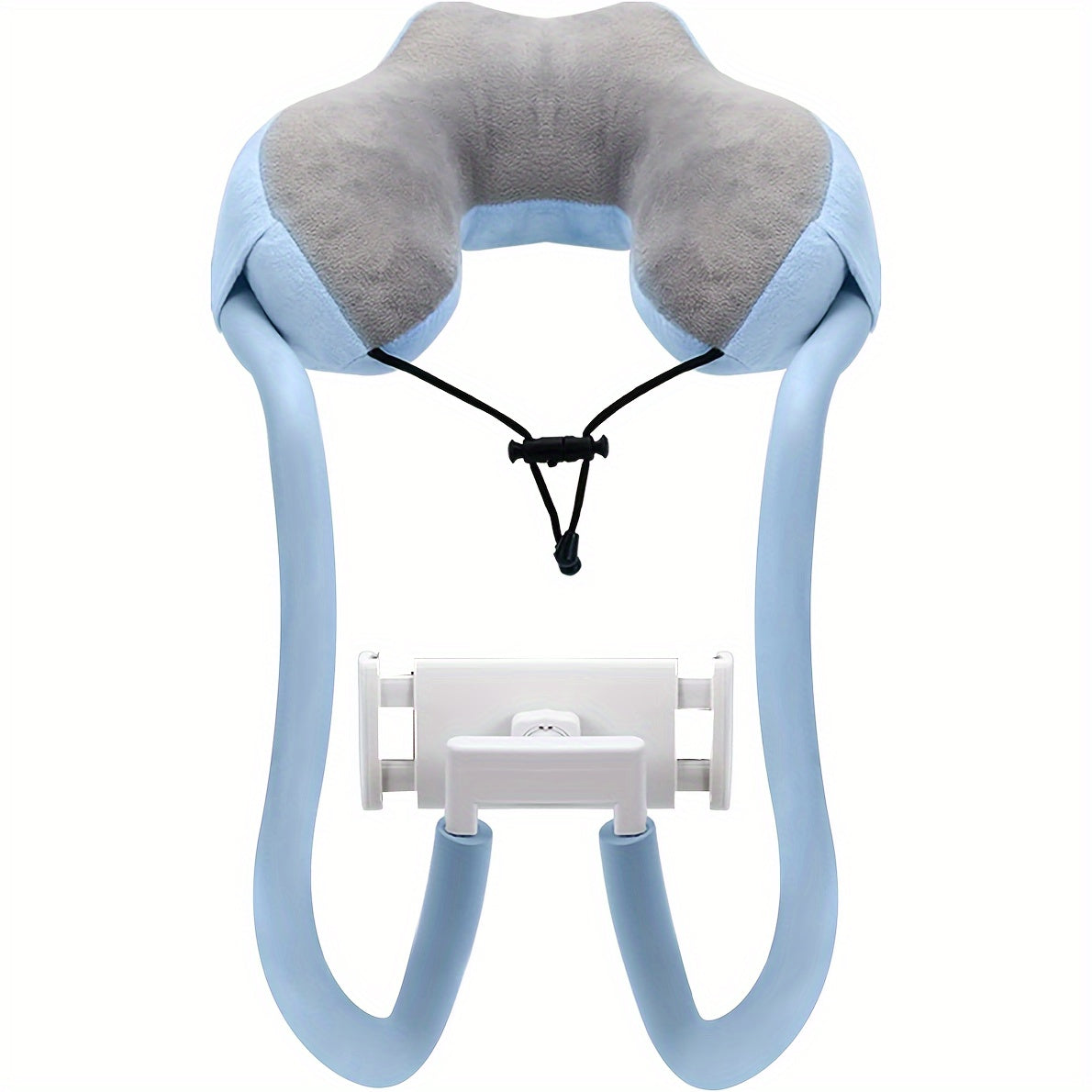 ViaggiLusso Supporto per il Collo Regolabile con Porta Telefono - Per Comfort e Facilità