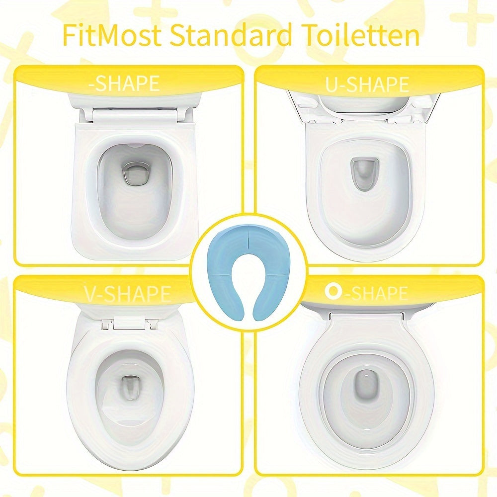 Seggiolino da viaggio per bambini – Portatile e Antiscivolo per un Facile Uso del WC