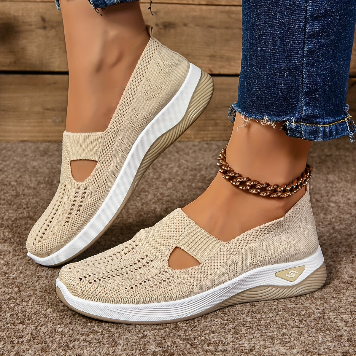 Sense - Sneakers Slip-on Casual Traspiranti