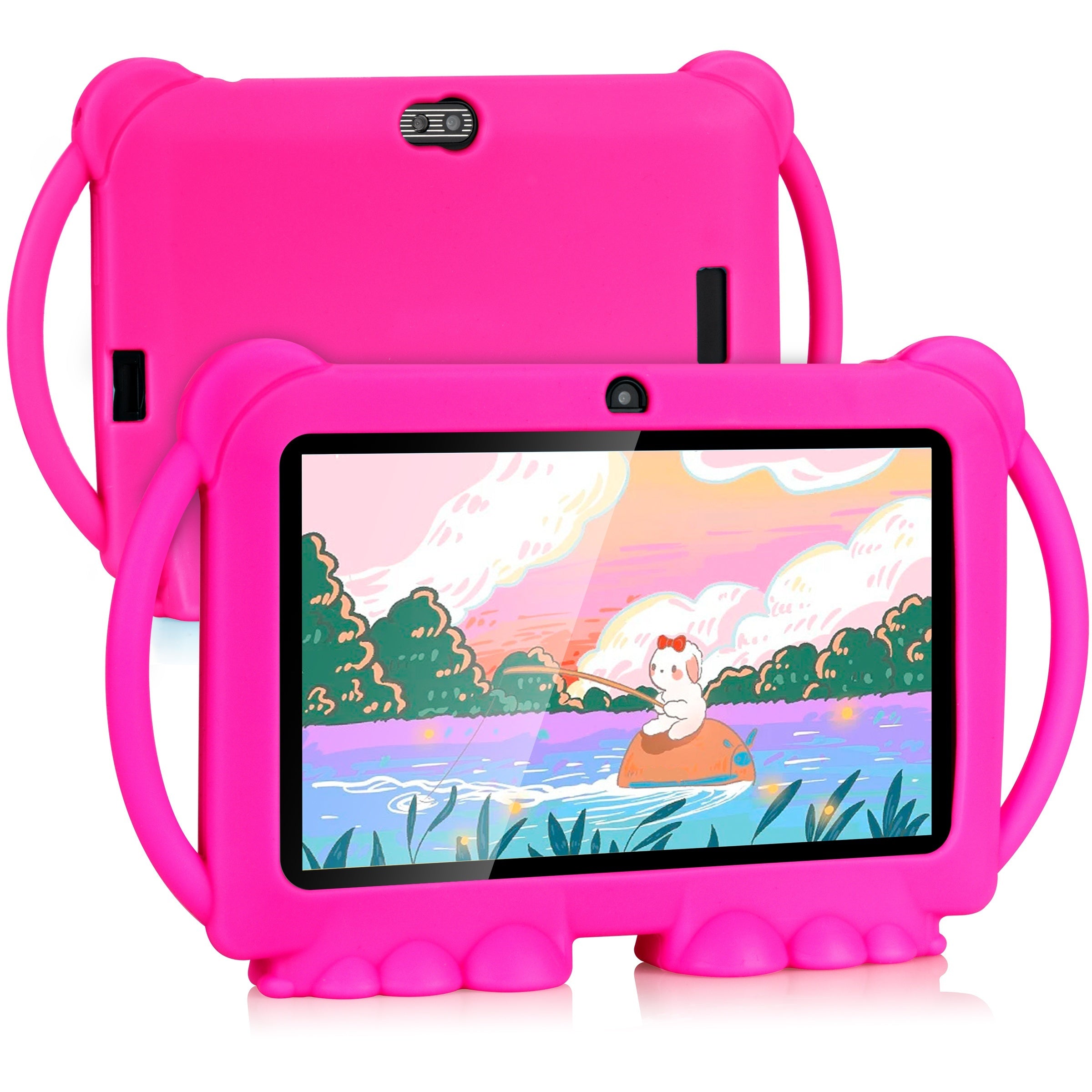 Tablet per Bambini – Con Protezione per gli Occhi, Custodia Antishock e Supporto per App Educative