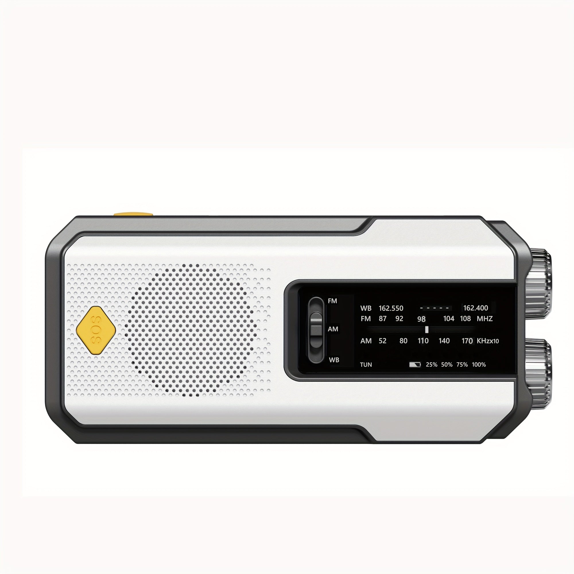 Daykit Radio Portatile AM/FM – Con Pannello Solare e Torcia