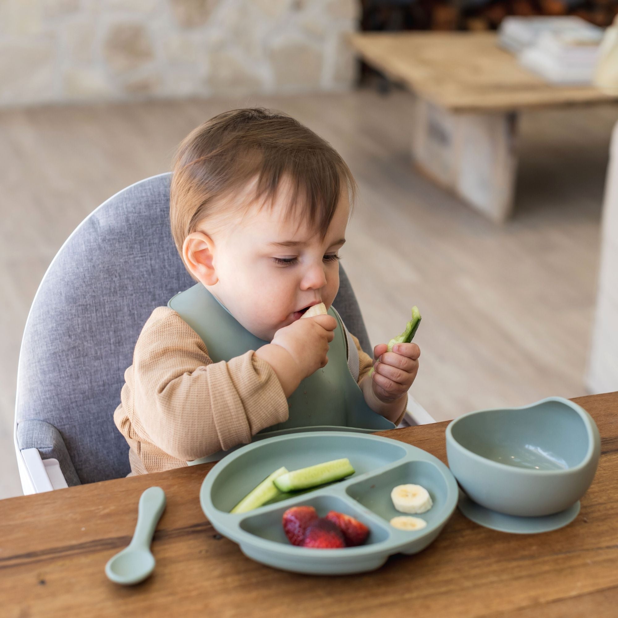 FlexiFeed - Set di Pasti in Silicone per Bambini