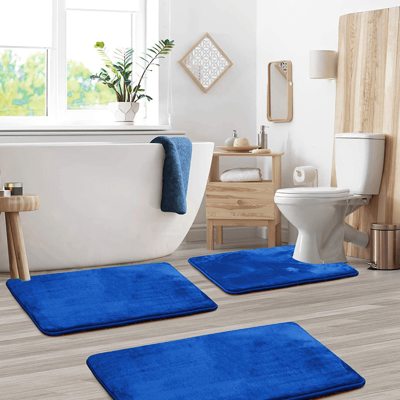 Set di Tappetini da Bagno in Morbida Schiuma Memory - Per Comfort e Lusso