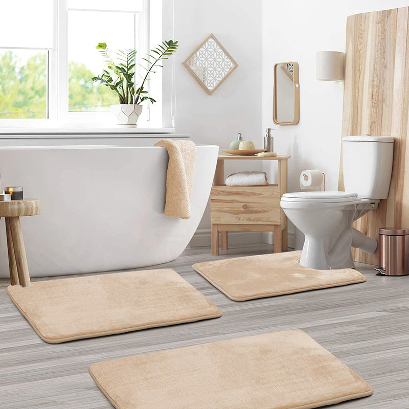 Set di Tappetini da Bagno in Morbida Schiuma Memory - Per Comfort e Lusso