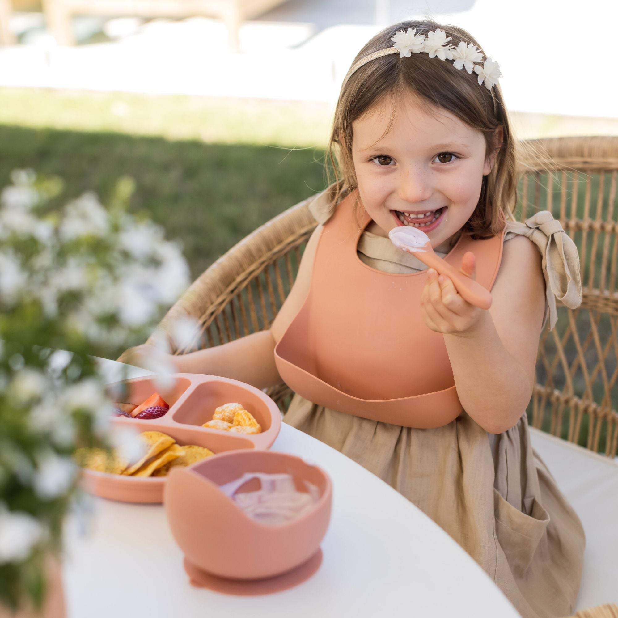 FlexiFeed - Set di Pasti in Silicone per Bambini
