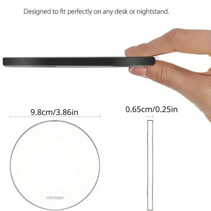 Caricabatterie Wireless Veloce - Per iPhone e Android