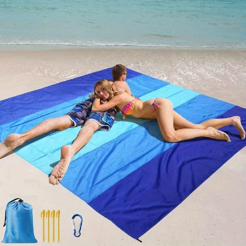 Extra Grande Coperta da Spiaggia Impermeabile - Leggera e Ideale per Uso All'Aperto