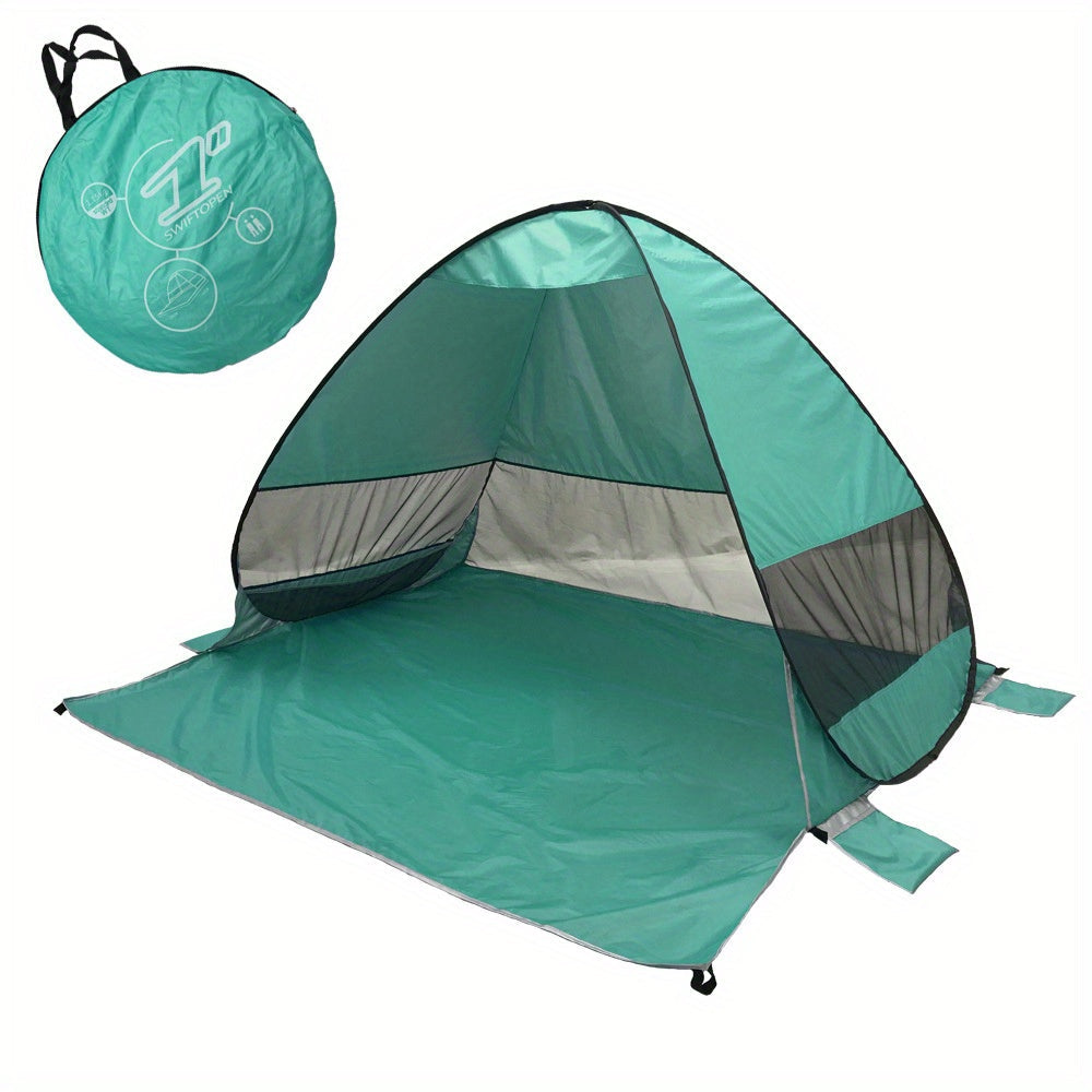 Tenda da Spiaggia Portatile per 2-3 Persone – Protezione UPF 50 e Design Leggero