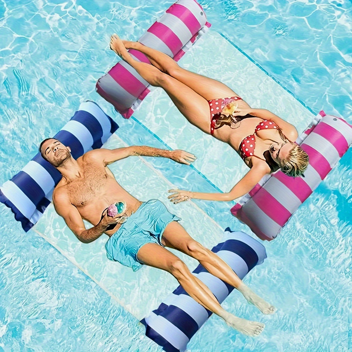 RelaxStrip Gonfiabile per Nuoto – Confortevole e Durevole per Divertimento in Acqua