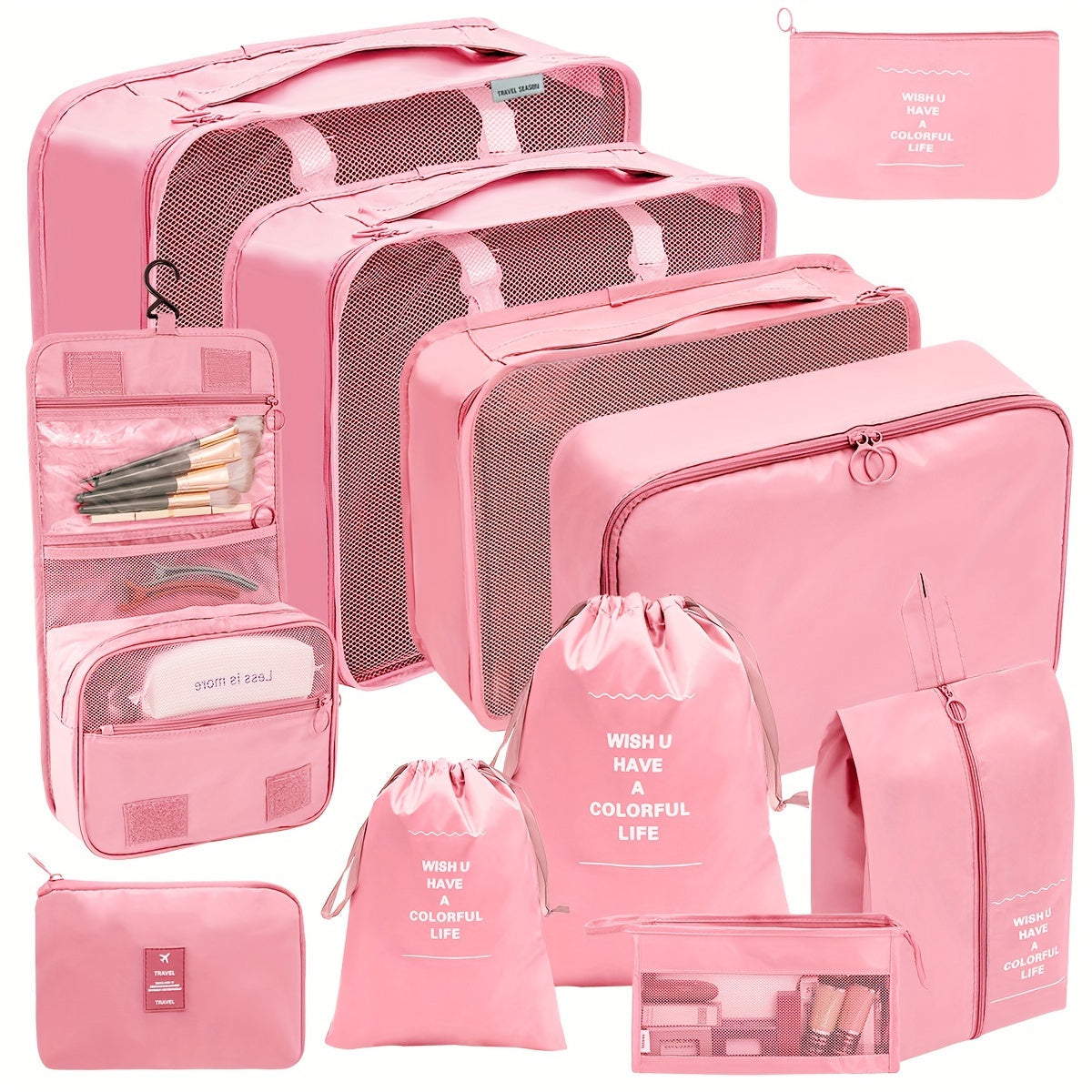 PackMate Set di Cubi da Imballaggio da 11 Pezzi – Organizza il Tuo Bagaglio