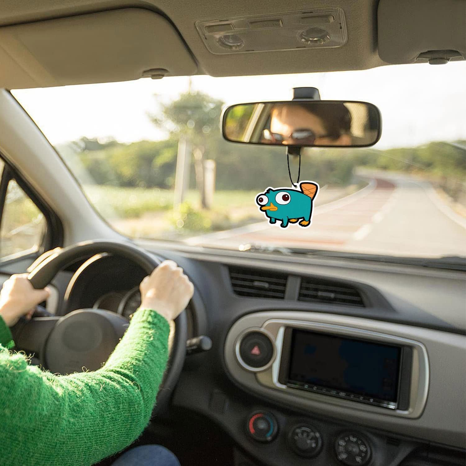 Profumatore d'aria Perry - Gancio per auto dal profumo duraturo